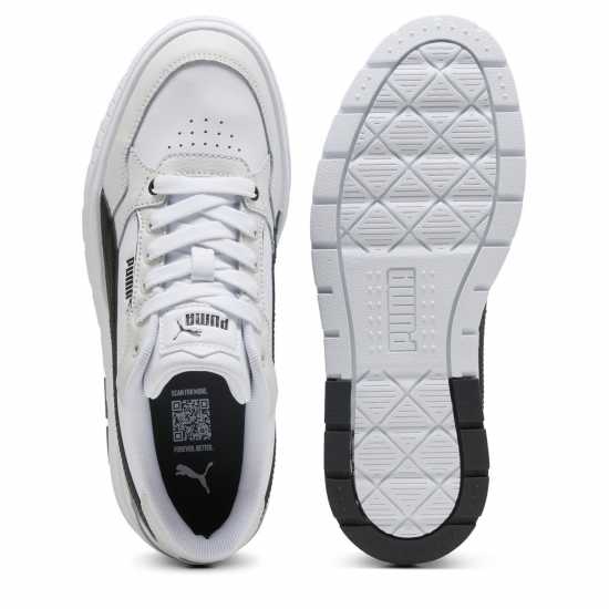 Puma Karmen Ii Idol Low-Top Trainers Womens Wht/Blk/Grey Puma Karmen Ii Idol Low-Top Trainers Womens Wht/Blk/Grey