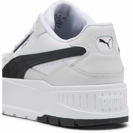 Puma Karmen Ii Idol Low-Top Trainers Womens Wht/Blk/Grey Puma Karmen Ii Idol Low-Top Trainers Womens Wht/Blk/Grey