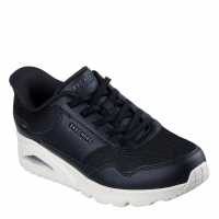 Skechers Free Slip In Uno Trainers Womens Черно/Бяло 