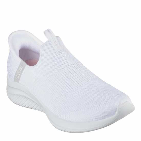 Skechers Engineered Stretch Knitted Slip-On Low-Top Trainers  