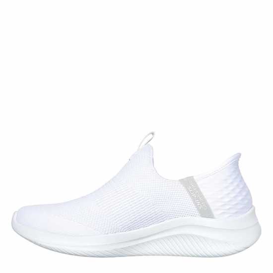 Skechers Engineered Stretch Knitted Slip-On Low-Top Trainers  