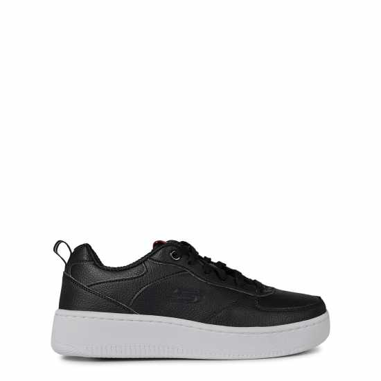 Skechers Leather Overlay Lace-Up Air Cool Low-Top Trainers Skechers Leather Overlay Lace-Up Air Cool Low-Top Trainers