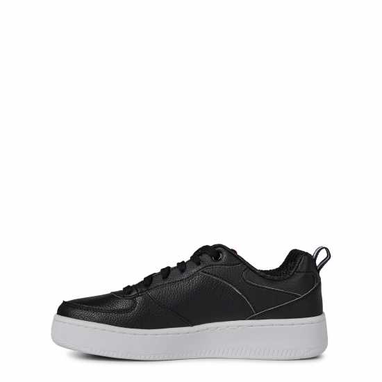 Skechers Leather Overlay Lace-Up Air Cool Low-Top Trainers Skechers Leather Overlay Lace-Up Air Cool Low-Top Trainers