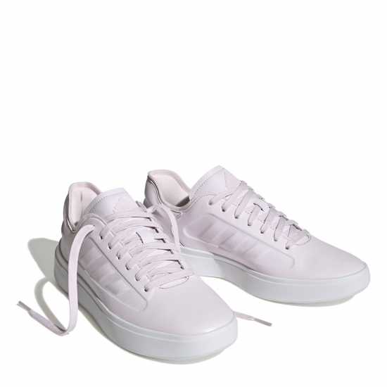Adidas Zntasy Lightmotion+ Shoes Womens White/Pink Дамски маратонки