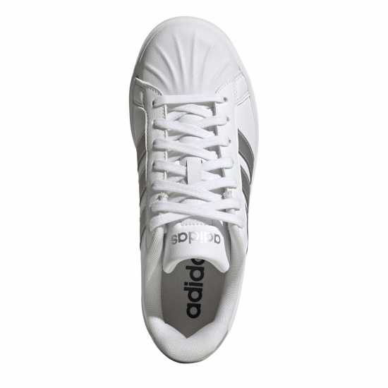 Adidas Мъжки Маратонки Streetalk Bold Womens Trainers Бяло/сребро Adidas Мъжки Маратонки Streetalk Bold Womens Trainers Бяло/сребро