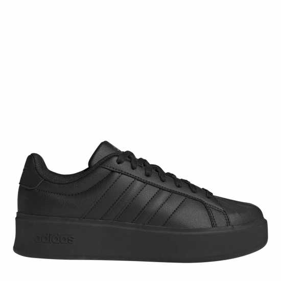Adidas Мъжки Маратонки Streetalk Bold Womens Trainers Трикратно черно Adidas Мъжки Маратонки Streetalk Bold Womens Trainers Трикратно черно
