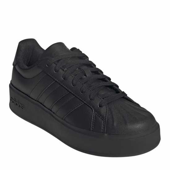 Adidas Мъжки Маратонки Streetalk Bold Womens Trainers Трикратно черно Adidas Мъжки Маратонки Streetalk Bold Womens Trainers Трикратно черно