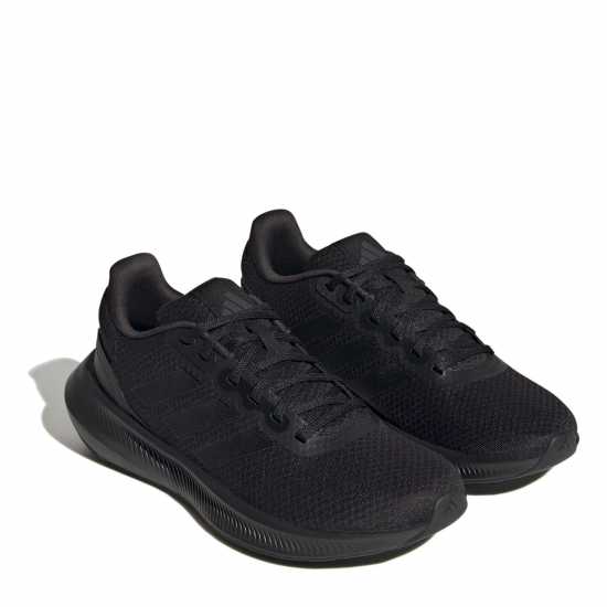 Adidas Мъжки Маратонки За Бягане Run Falcon 3 Womens Running Shoes Triple Black Дамски маратонки
