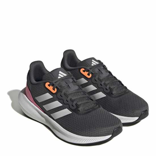 Adidas Мъжки Маратонки За Бягане Run Falcon 3 Womens Running Shoes Dark Grey/Pink Дамски маратонки