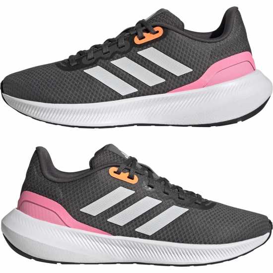 Adidas Мъжки Маратонки За Бягане Run Falcon 3 Womens Running Shoes Dark Grey/Pink Дамски маратонки