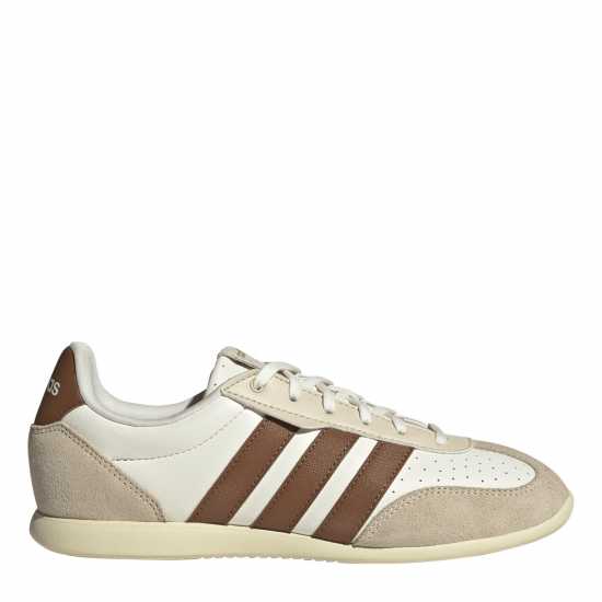 Adidas Women's Low-Top Trainers Off White/Brown Adidas Women's Low-Top Trainers Off White/Brown