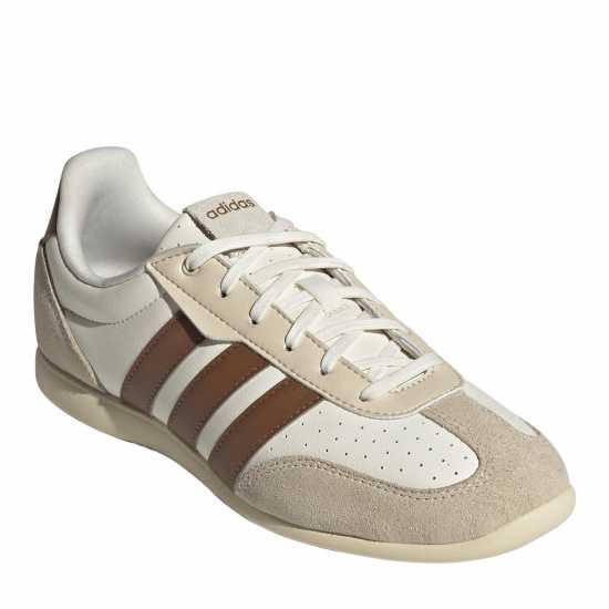 Adidas Women's Low-Top Trainers Off White/Brown Adidas Women's Low-Top Trainers Off White/Brown