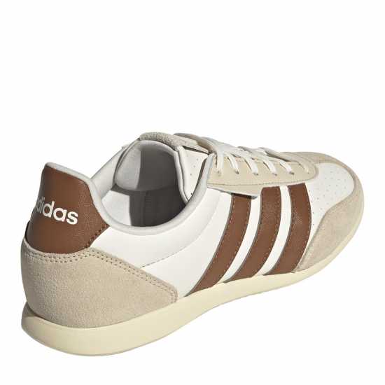 Adidas Women's Low-Top Trainers Off White/Brown Adidas Women's Low-Top Trainers Off White/Brown