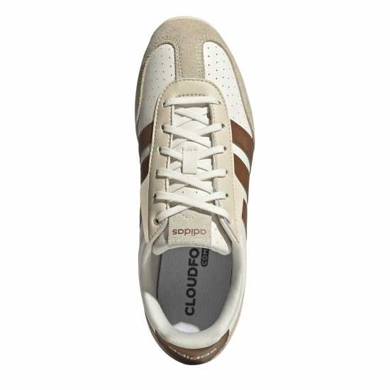 Adidas Women's Low-Top Trainers Off White/Brown Adidas Women's Low-Top Trainers Off White/Brown