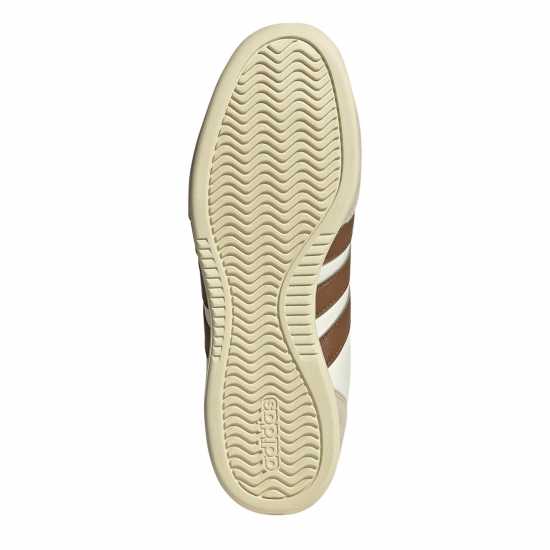 Adidas Women's Low-Top Trainers Off White/Brown Adidas Women's Low-Top Trainers Off White/Brown