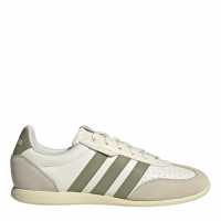 Adidas Women's Low-Top Trainers Off White/Green Adidas Women's Low-Top Trainers Off White/Green