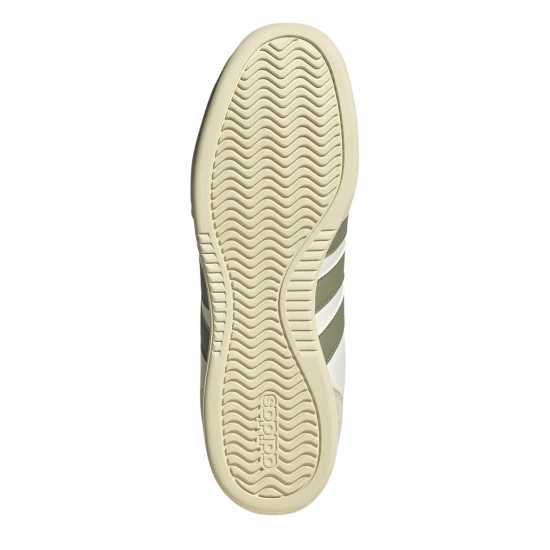 Adidas Women's Low-Top Trainers Off White/Green Adidas Women's Low-Top Trainers Off White/Green