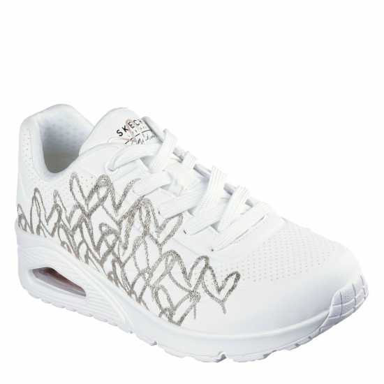 Skechers Goldcrown Mylar Embroidery Heart De Low-Top Trainers Womens Skechers Goldcrown Mylar Embroidery Heart De Low-Top Trainers Womens