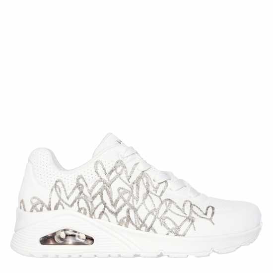 Skechers Goldcrown Mylar Embroidery Heart De Low-Top Trainers Womens Skechers Goldcrown Mylar Embroidery Heart De Low-Top Trainers Womens