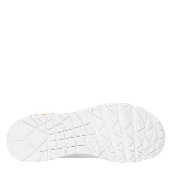 Skechers Women's Goldcrown Mylar Embroidery Low-Top Trainers White/Mutli 