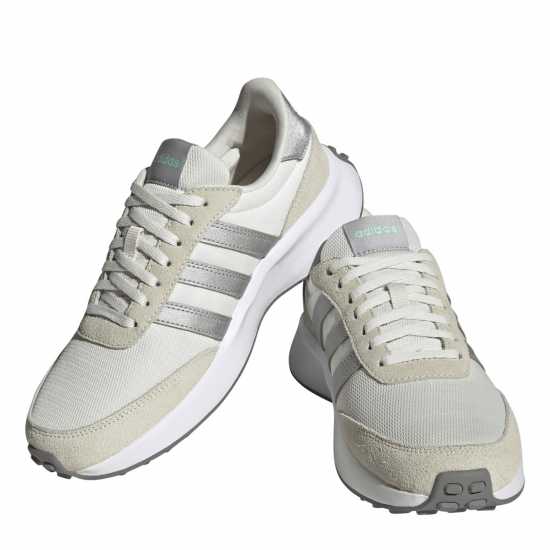 Adidas Low-Top Trainers Бял оттенък/Сребърен Adidas Low-Top Trainers Бял оттенък/Сребърен