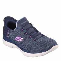 Skechers Slip-Ins: Summits - Dazzling Haze Navy/Purple Дамски маратонки