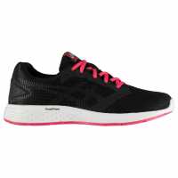 Asics Patriot 10 Women's Running Shoes Black/Pink Дамски маратонки