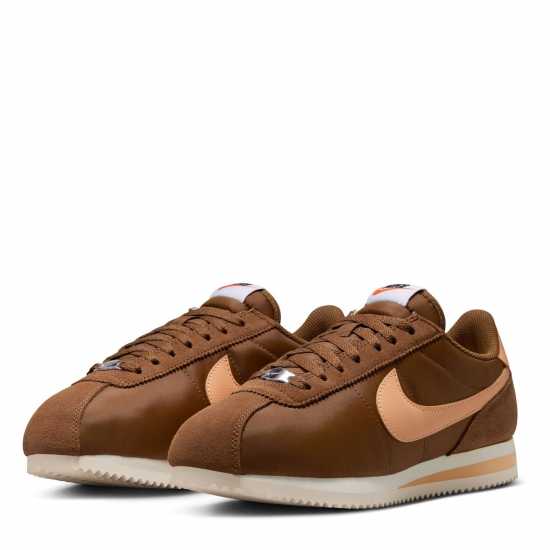 Nike Cortez Textile Runners Womens Кафяво Nike Cortez Textile Runners Womens Кафяво