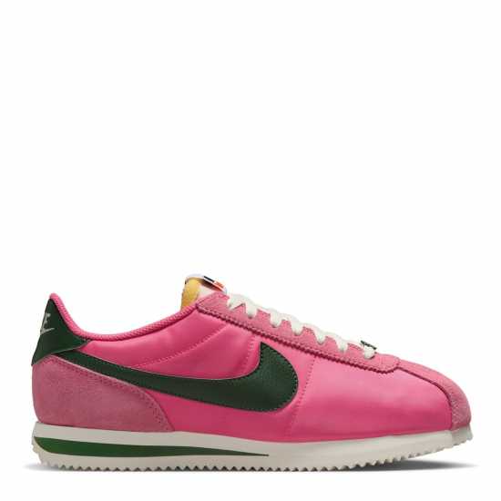 Nike Cortez Textile Runners Womens Розово/Зелено Nike Cortez Textile Runners Womens Розово/Зелено