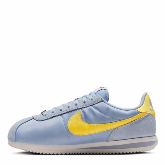 Nike Cortez Textile Runners Womens Синьо/Жълто 