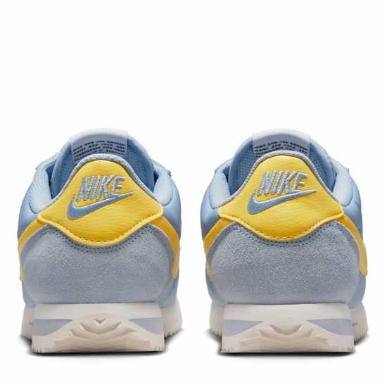 Nike Cortez Textile Runners Womens Синьо/Жълто 