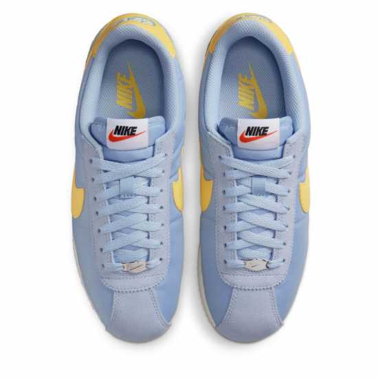 Nike Cortez Textile Runners Womens Синьо/Жълто 