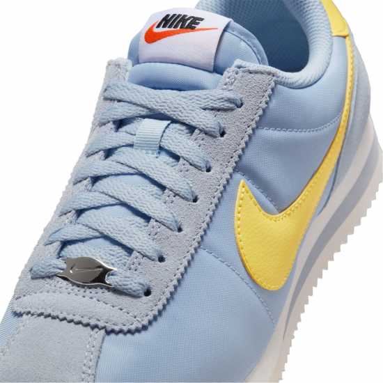 Nike Cortez Textile Runners Womens Синьо/Жълто 