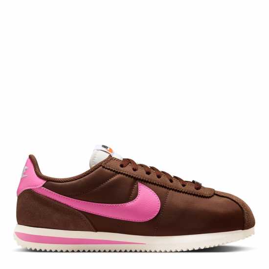 Nike Cortez Textile Runners Womens Кафяво/Розово 
