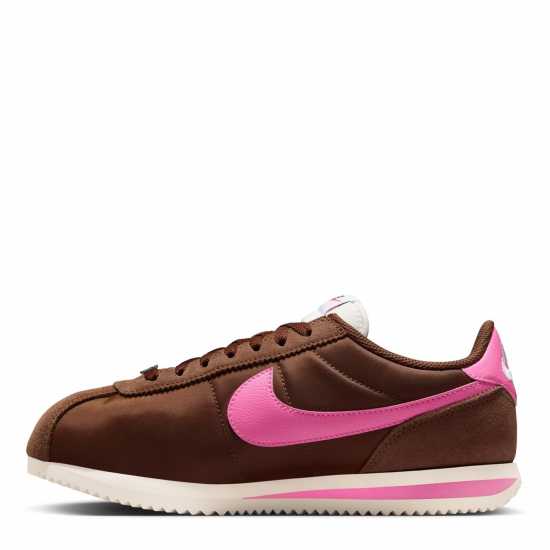 Nike Cortez Textile Runners Womens Кафяво/Розово 