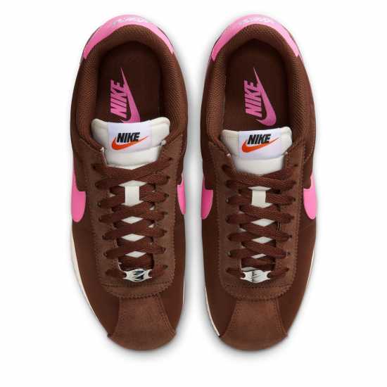 Nike Cortez Textile Runners Womens Кафяво/Розово 