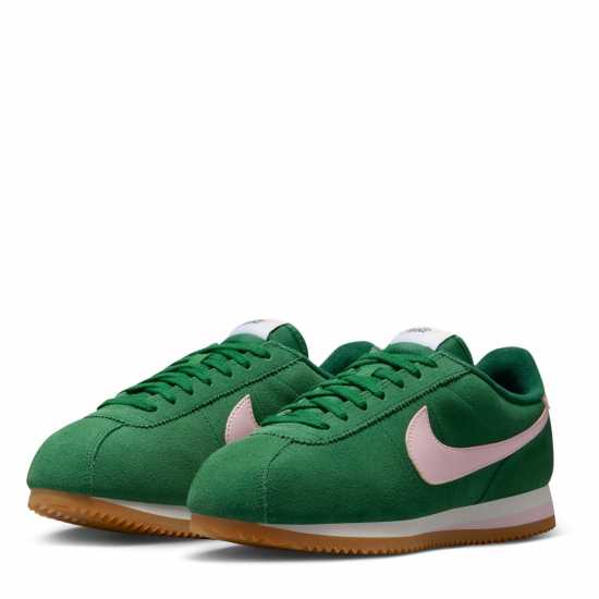 Nike Cortez Textile Runners Womens Green/Pink 