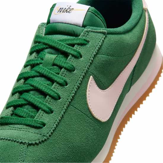 Nike Cortez Textile Runners Womens Green/Pink 
