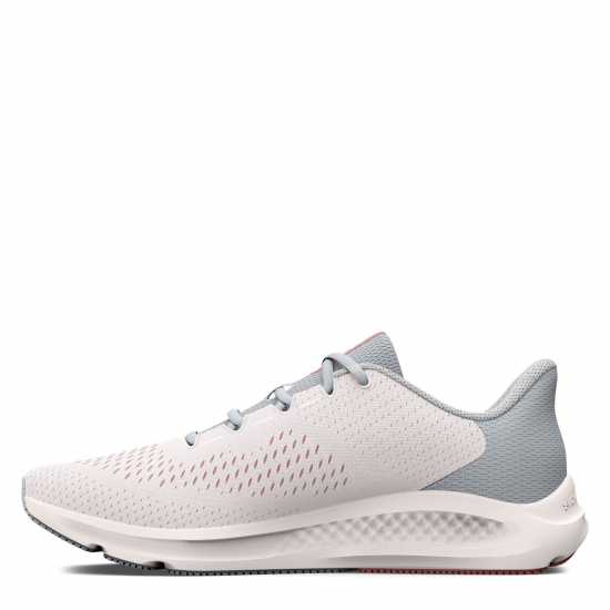 Under Armour Charged Pursuit 3 Big Logo Running Shoes White/Halo Grey Дамски маратонки