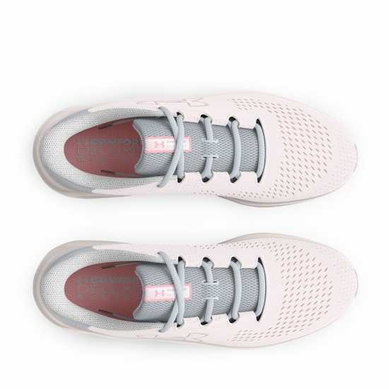 Under Armour Charged Pursuit 3 Big Logo Running Shoes White/Halo Grey Дамски маратонки