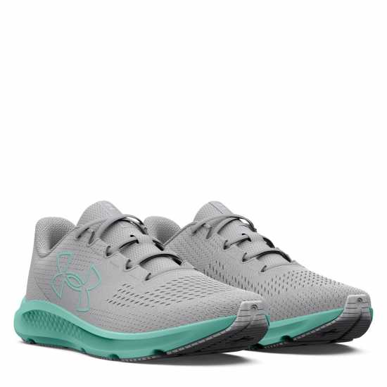 Under Armour Charged Pursuit 3 Big Logo Running Shoes Mod Grey - Дамски маратонки