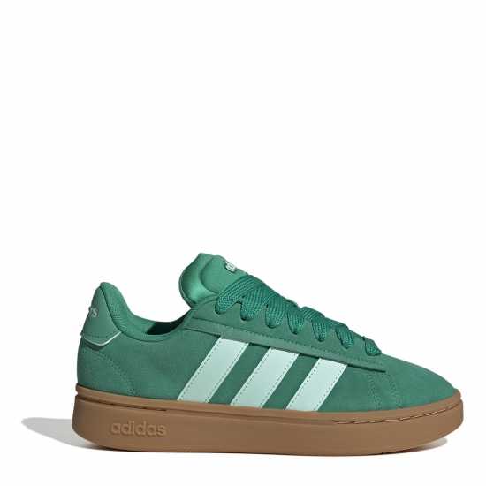 Adidas Grand Court Alpha 00S Low-Top Trainers Womens Зелено/Мента/Гума 