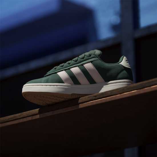 Adidas Grand Court Alpha 00S Low-Top Trainers Womens Зелено/Розово/Гума 
