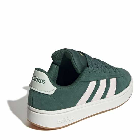 Adidas Grand Court Alpha 00S Low-Top Trainers Womens Зелено/Розово/Гума 