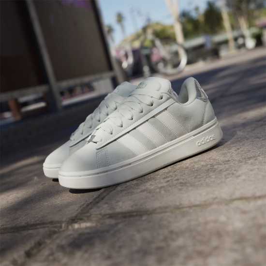 Adidas Grand Court Alpha 00S Low-Top Trainers Womens Зелено/Бяло Adidas Grand Court Alpha 00S Low-Top Trainers Womens Зелено/Бяло