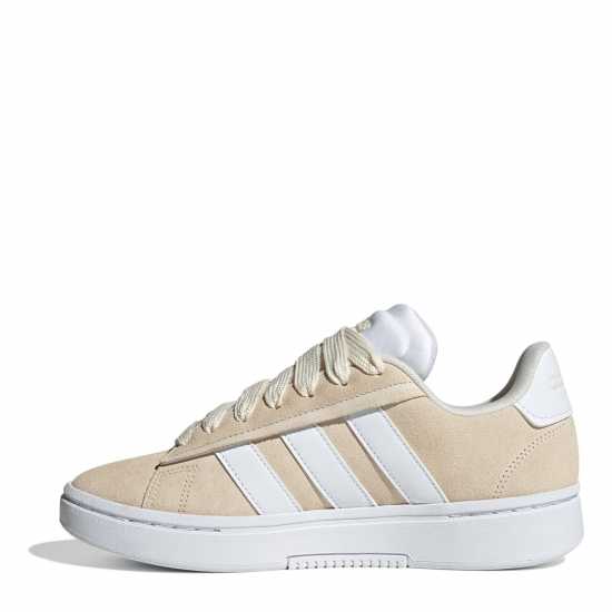 Adidas Grand Court Alpha 00S Low-Top Trainers Womens Чудесно бяло Adidas Grand Court Alpha 00S Low-Top Trainers Womens Чудесно бяло