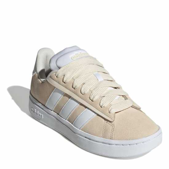 Adidas Grand Court Alpha 00S Low-Top Trainers Womens Чудесно бяло Adidas Grand Court Alpha 00S Low-Top Trainers Womens Чудесно бяло