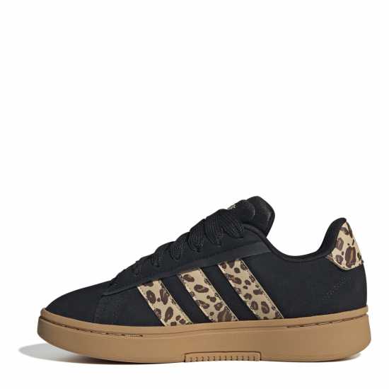 Adidas Grand Court Alpha 00S Low-Top Trainers Womens Черно/Леопард 
