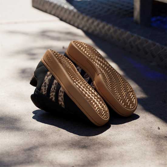 Adidas Grand Court Alpha 00S Low-Top Trainers Womens Черно/Леопард 