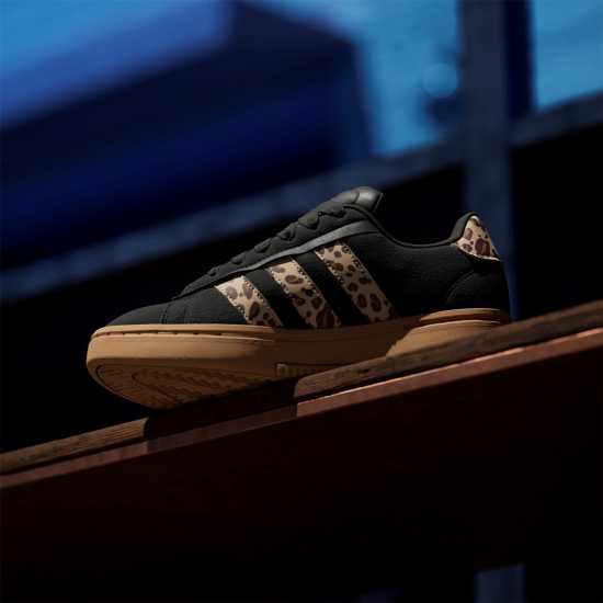 Adidas Grand Court Alpha 00S Low-Top Trainers Womens Черно/Леопард 